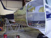 Fuselage repair on a Cessna 206