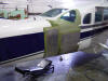 206 cargo door repair - skins installed