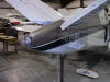 Details of the tail area of a Bonanza after paint