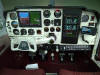 Newly installed panel in a Beech J35 Bonanza