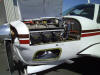 Installed engine in a Beech Bonanza