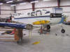 Bonanza being disassembled for transport to repair facility