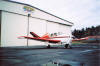 Beech Bonanza with new windshield and propeller