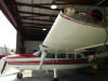 Cessna 207 wing being prepared for modification